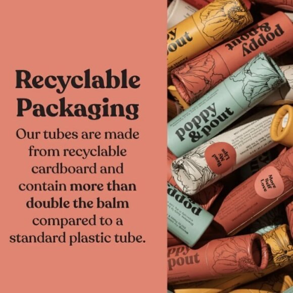 LEMON BLOOM POPPY & POUT LIP BALM - Picture 4 of 6